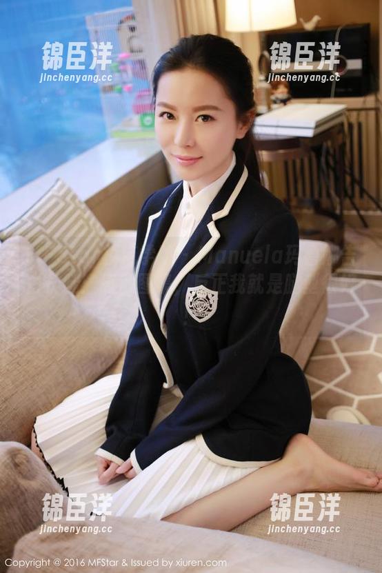 MFStar模范学院 - Manuela玛鲁娜告白长腿：高清图集，反正我就是腿型很好！