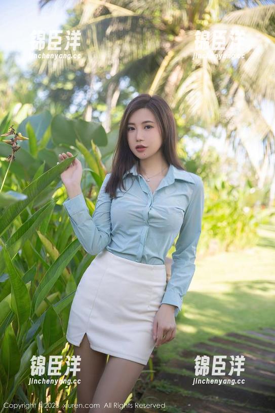 Xiuren秀人网 - 高清图片，看肉晴MINI怎么把制服穿得这么轻松随性。