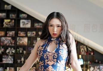 嗲囡囡 – 鱼子酱Fish玩旗袍，图包里居然藏了好多惊喜